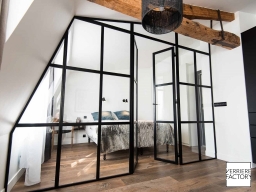 Cloison verrière loft